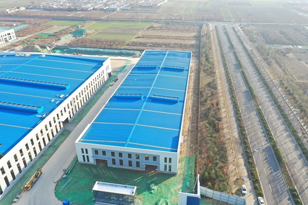 山东乾钢金属科技有限公司二期钢结构工程